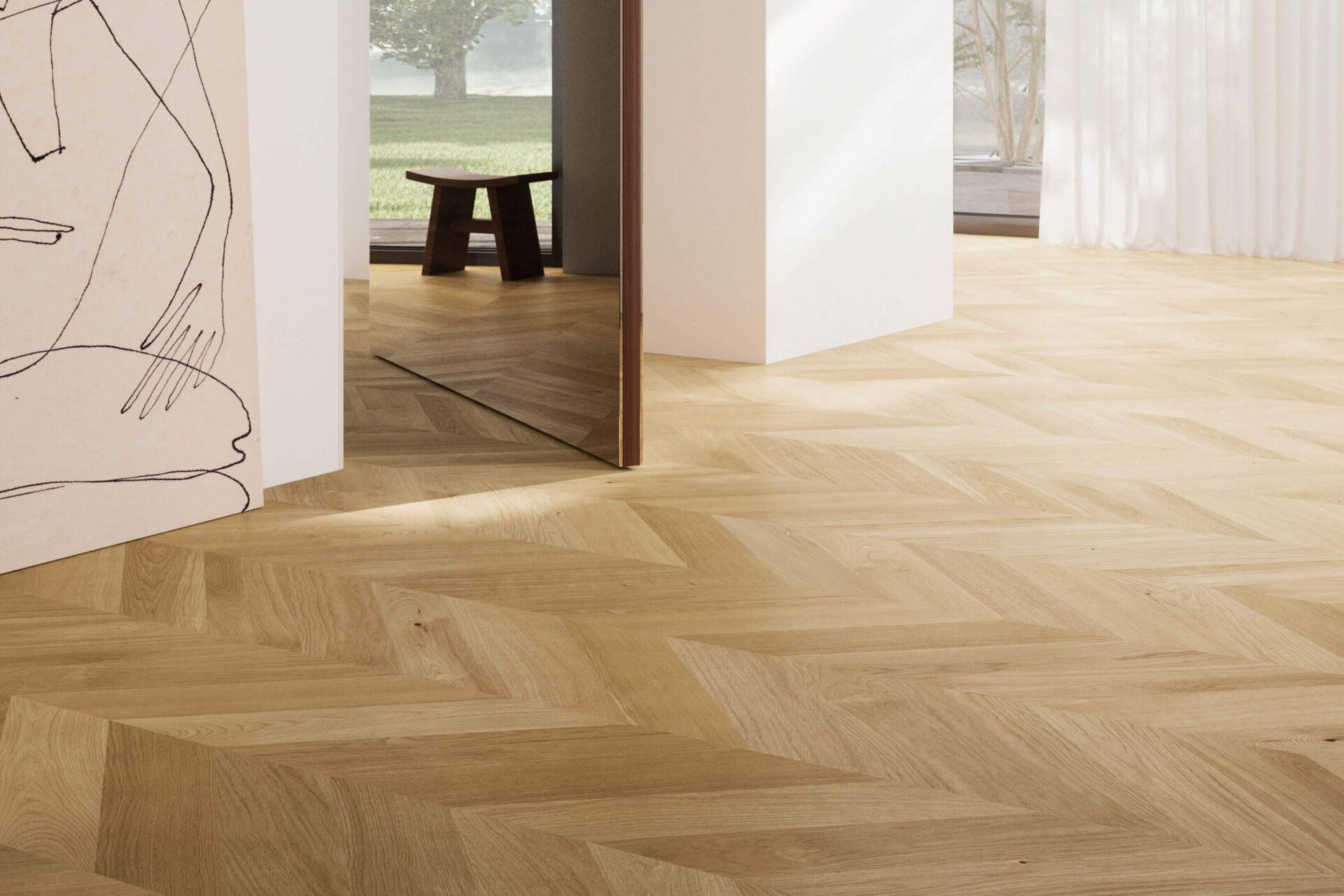 Swiss precision in unique parquet flooring
